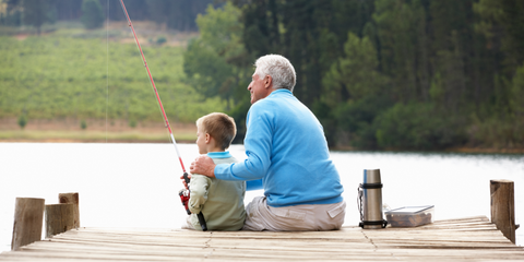 Go fishing with your family