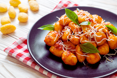 Gluten-Free Gnocchi with Tomato Basil Sauce