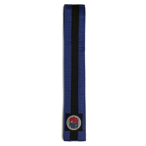 ProForce® III 1.75'' Double Wrap Black Stripe Karate Belt