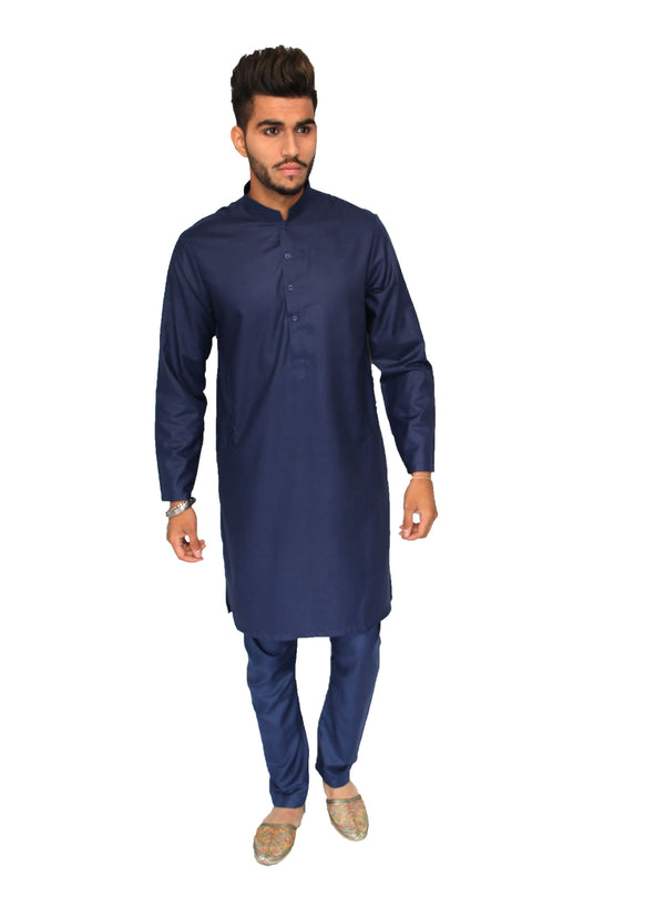 Blue Kurta with Trousers Bollywood Indian - Pakistani Suit ...