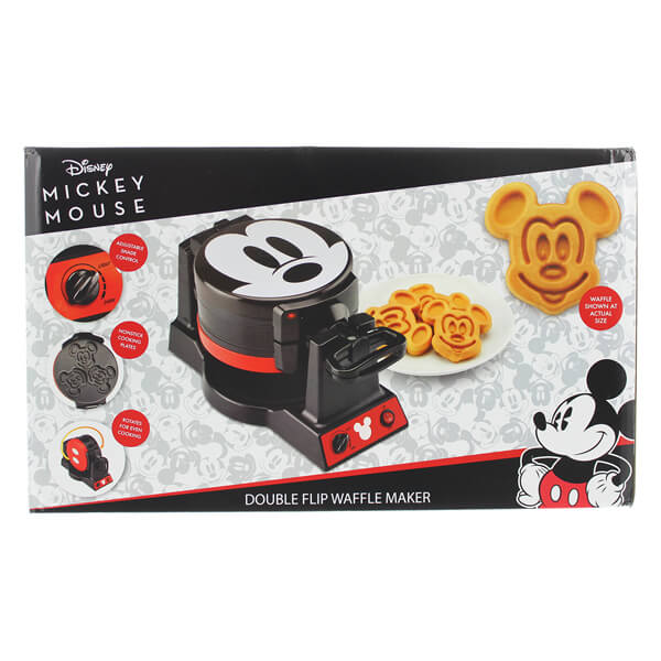 Disney ディズニー ミッキーマウス 90周年記念 ダブルフリップ ワッフルメーカー 6枚焼き 買付け屋