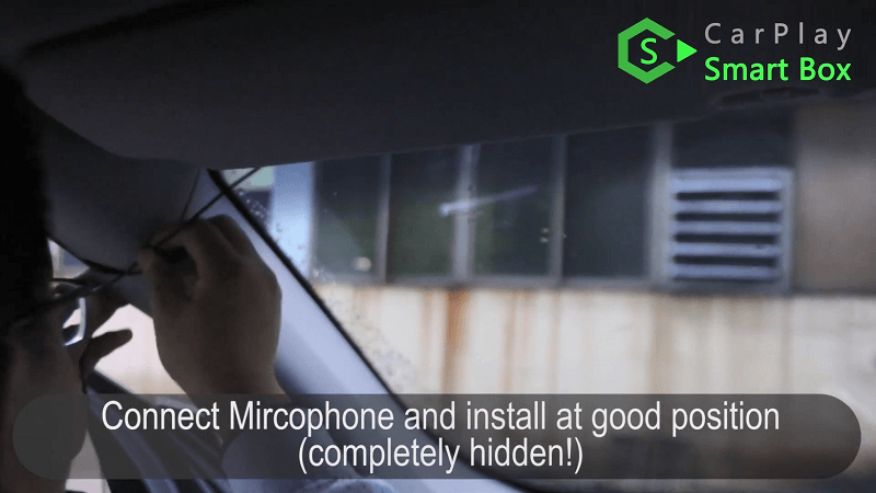 15.Connect Microphone and install at good position.