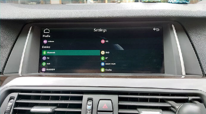 If the Bluetooth is unconnected, check the 'Setup‘ on the vehicle menu, go to the 'Bluetooth' setting to check the paired devices, normally it is your phone;