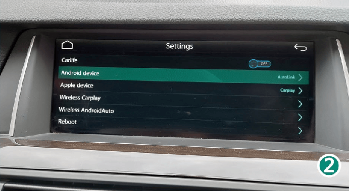 How to use iOS AirPlay for iPhone After Install CarPlay Smart Box