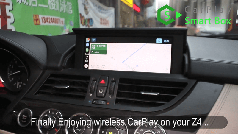 21.Finally enjoying wireless CarPlay on your Z4.