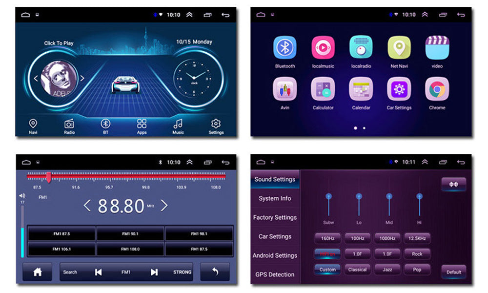 Full-Touch-Car-GPS-Navigazione-Radio-Professional-UI-Design