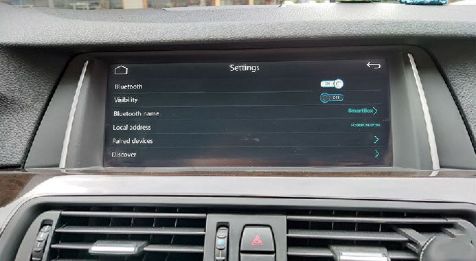 If the Bluetooth is unconnected, check the 'Setup‘ on the vehicle menu, go to the 'Bluetooth' setting to check the paired devices, normally it is your phone;