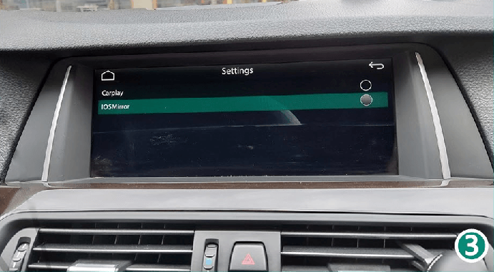 How to use iOS AirPlay for iPhone After Install CarPlay Smart Box