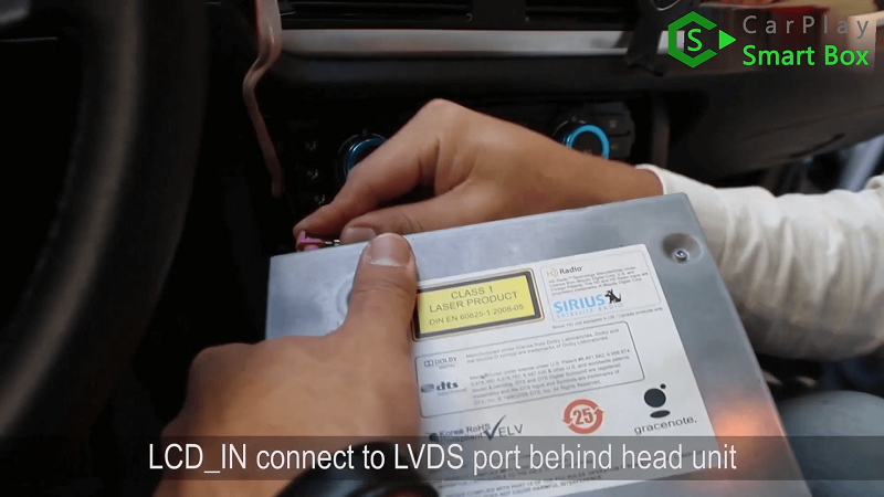 4.LCD_IN connect to LVDS port behind head unit.