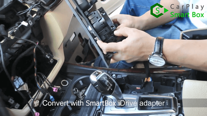 5.Convert with Smart Box iDrive adapter.