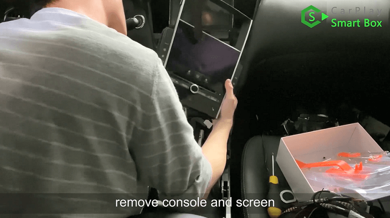 5.Remove console and screen.