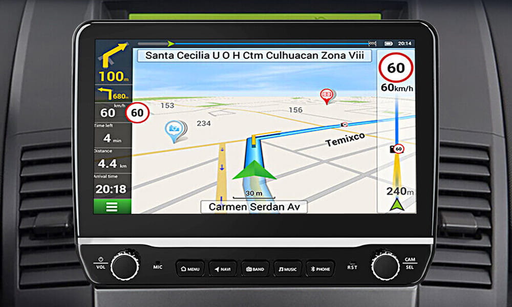 Lettore di navigazione multimediale per auto Navigatore GPS