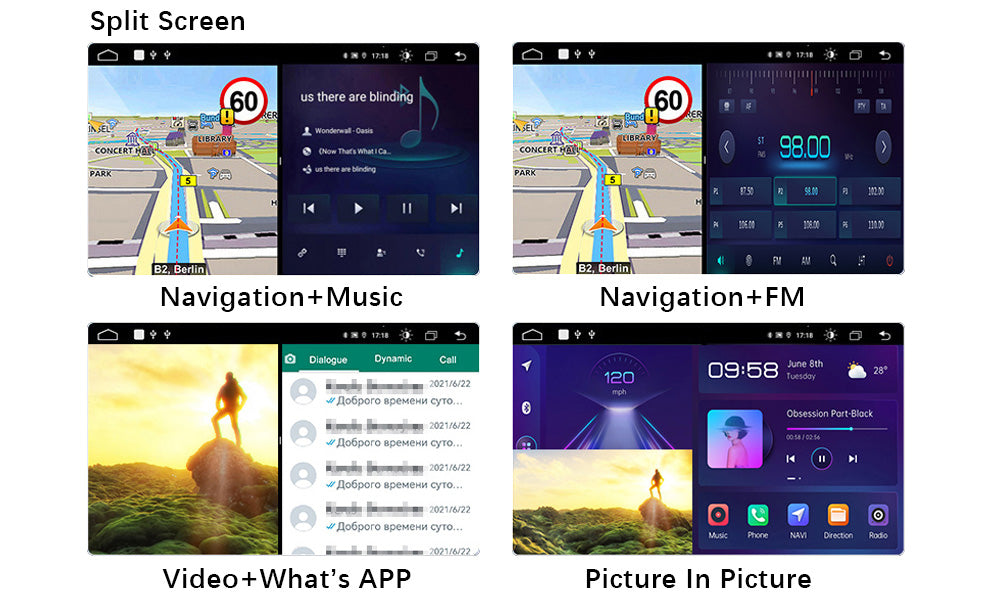 Car-Radio-GPS-Navi-Stereo-Split-Screen