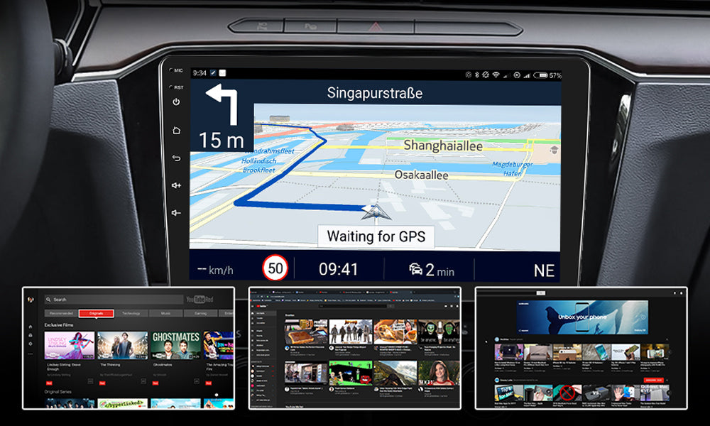 Auto-Stereo-GPS-Lettore multimediale-Navigazione GPS