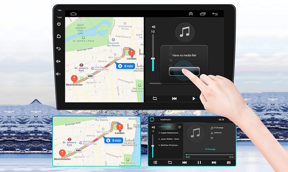 Car-Stereo-GPS-Multimedia-Player-Split-Screen