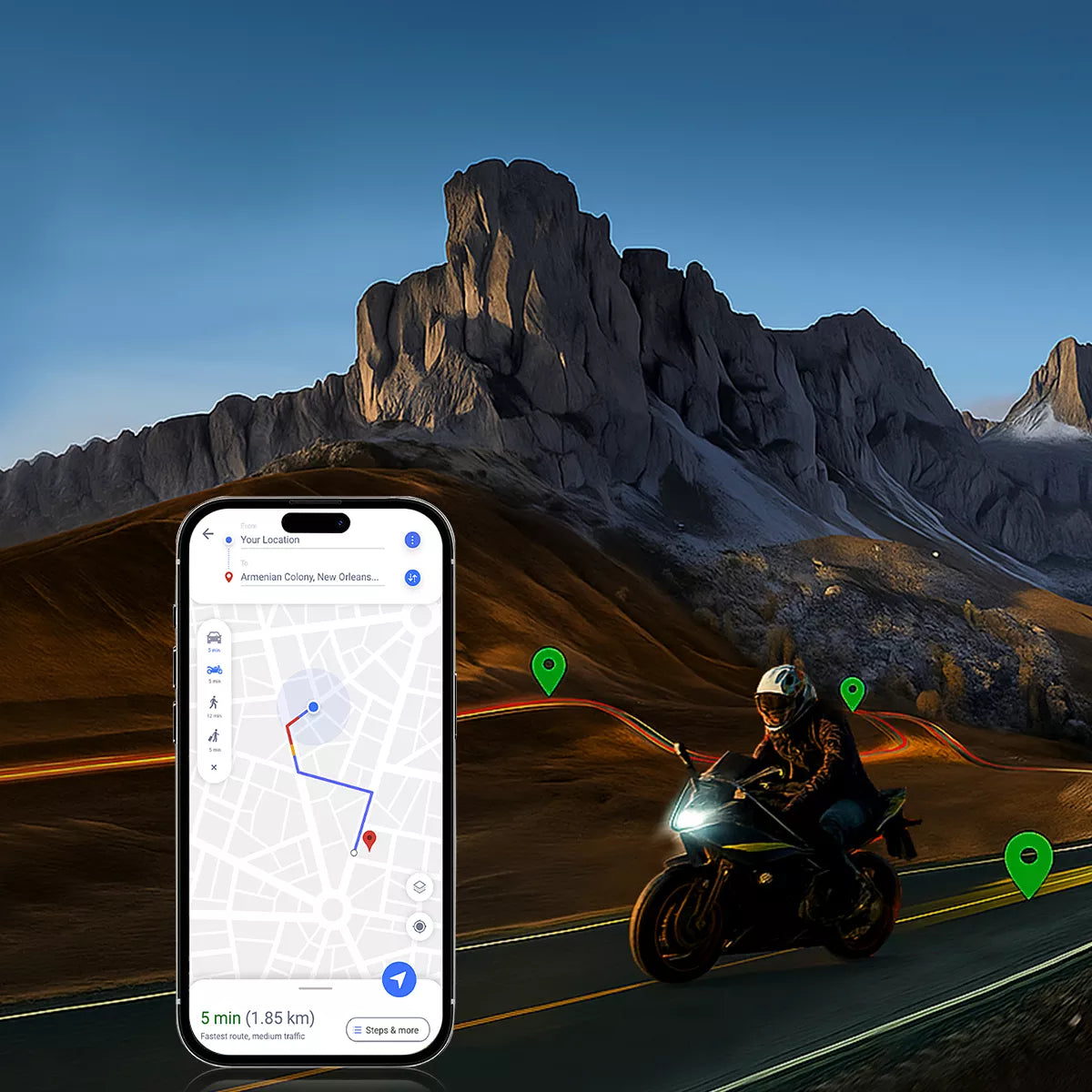 motorcycle dash cam emergency lock loop recording