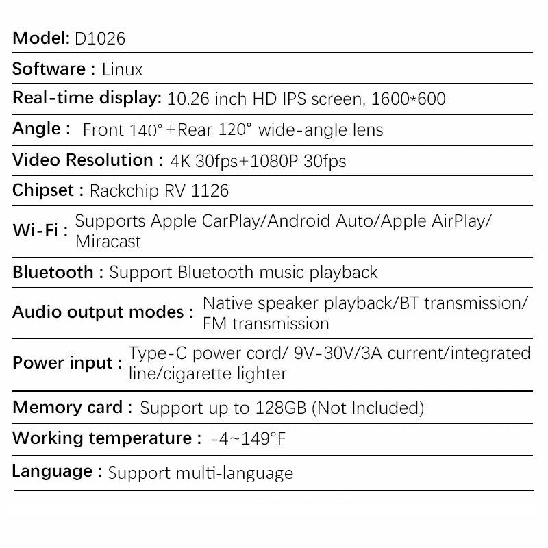 aoocci-portable-carplay-screen-dash-cam-D1026-configuration