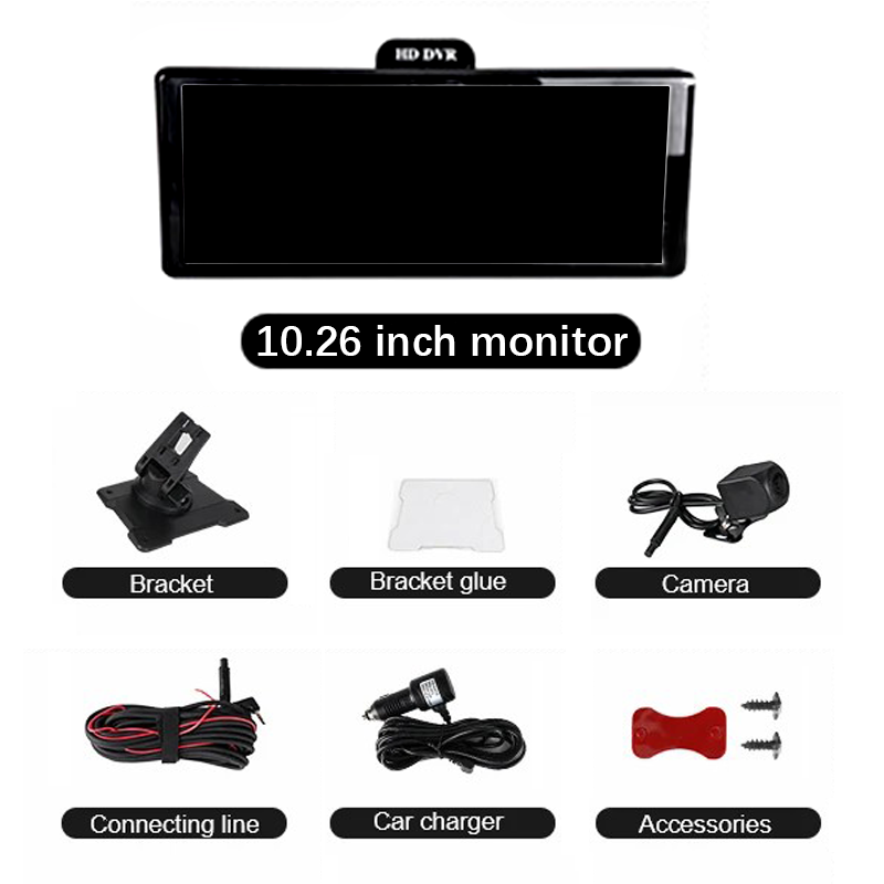 portable-carplay-screen-dash-cam-D1026-package