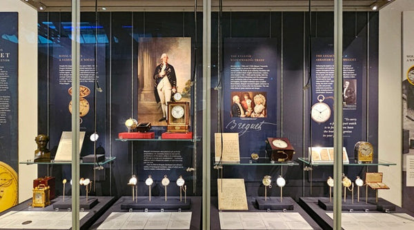 Exposition de montres à gousset de Breguet au Musée des Sciences à Londres