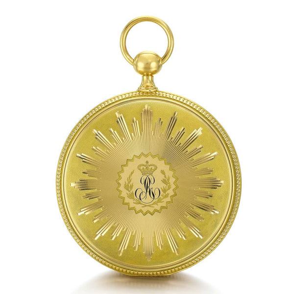 Montre de poche chasseur or de Breguet pour le roi George III