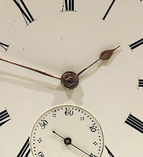 Cadran d'une montre avec le cadran de la petite seconde