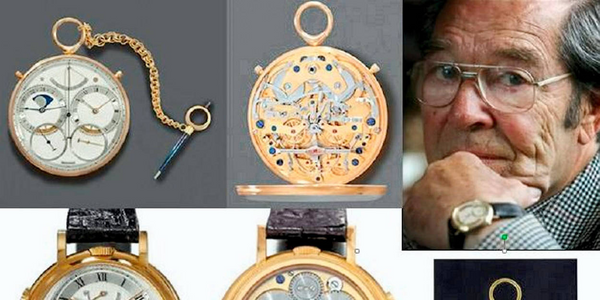 L'horloger George Daniels et ses montres 