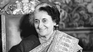 Indira Nehru Premier Ministre Indien