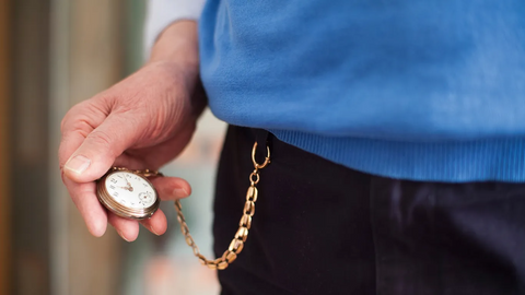 Porter une montre de poche sans gilet 