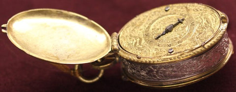 montre à gousset du XVII ème siècle