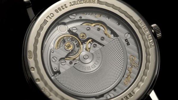 Rotor de montre animé