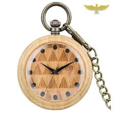 Montre de poche en bois de la boutique montre de poche gousset