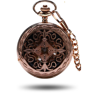 Montre à gousset or rose mécanique