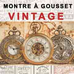 montre à gousset vintage