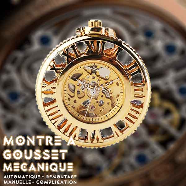 montre à gousset mécanique