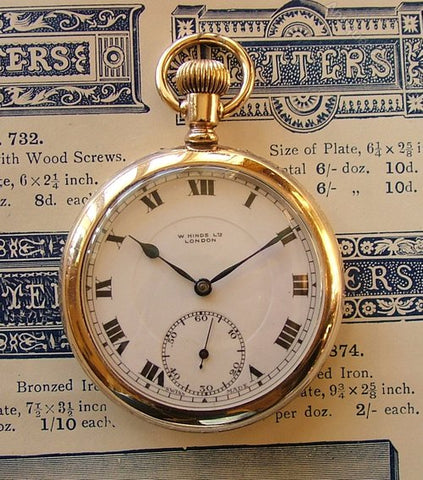 montre à gousset suisse 1920