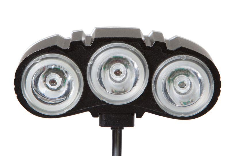 C3Sports MaxPatrol-600 DLX Combo Police Bike Light Set - Front & Rear-Voltaire Cycles