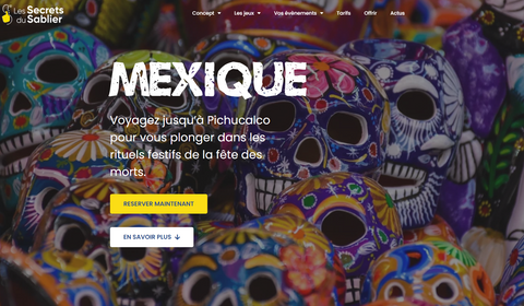 escape game fête mexique