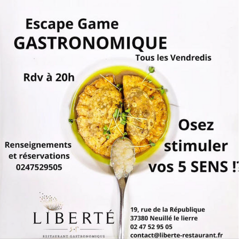 escape game culinaire dans un restaurant