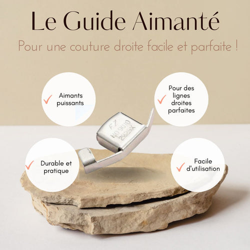 EsportsMJJ Aimant À Couture Magnétique Guide De Mesure Presse-Accessoires :  : Cuisine et Maison