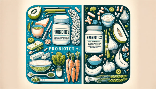 Probiotika vs Prebiotika