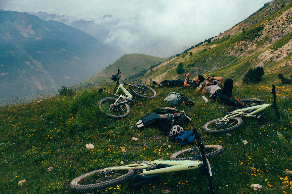 stone king rally mountain bike race break