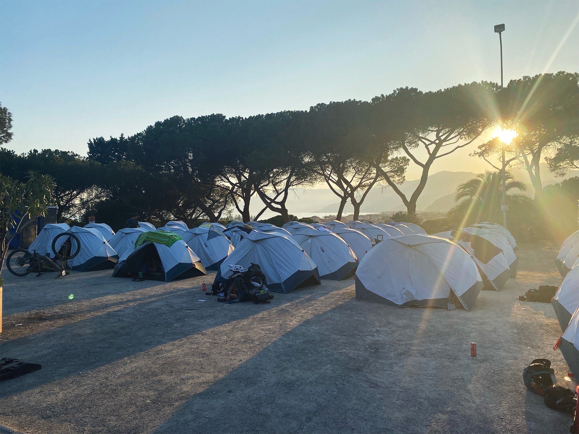 stone king rally tent city