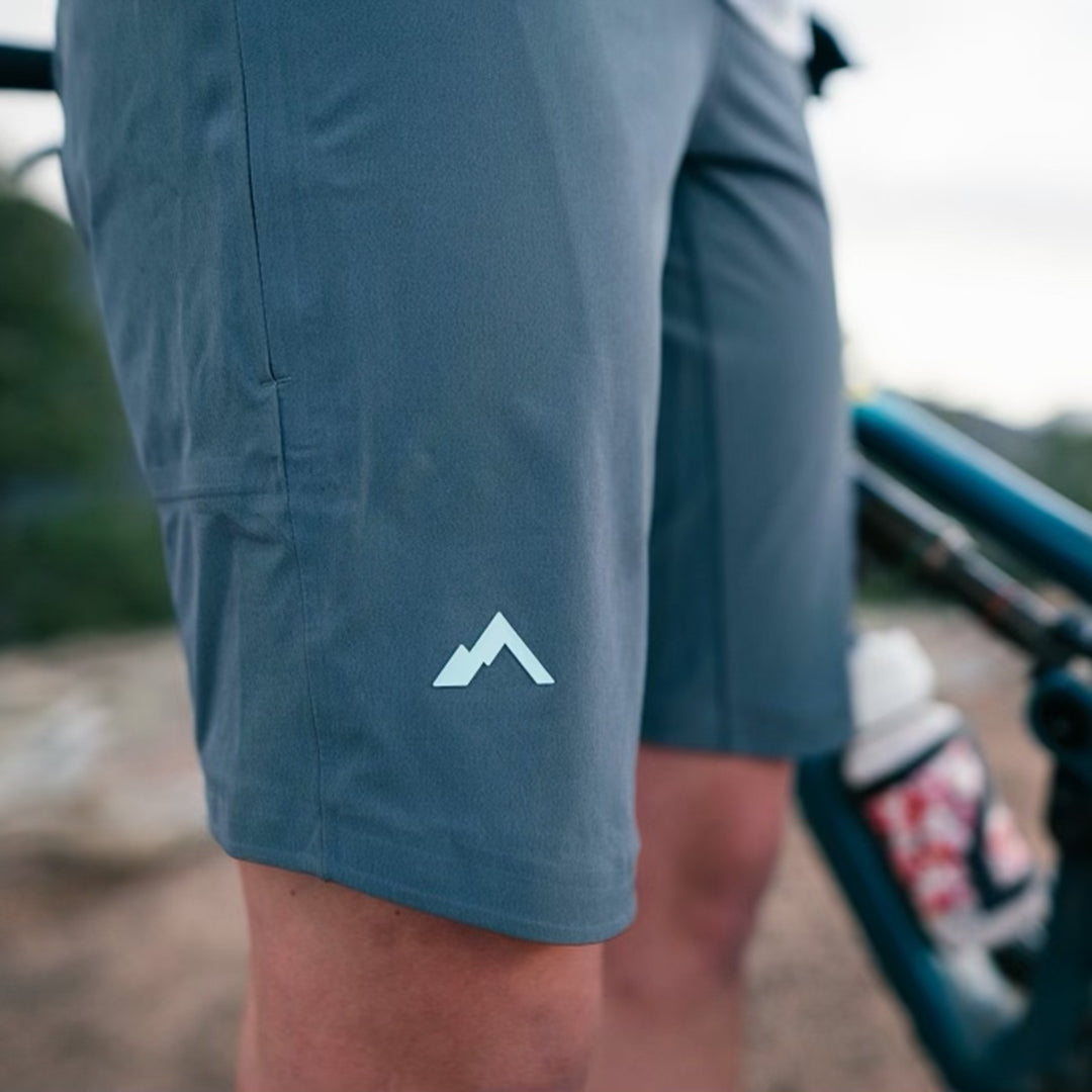 loading mtb in the ws ridgeline short