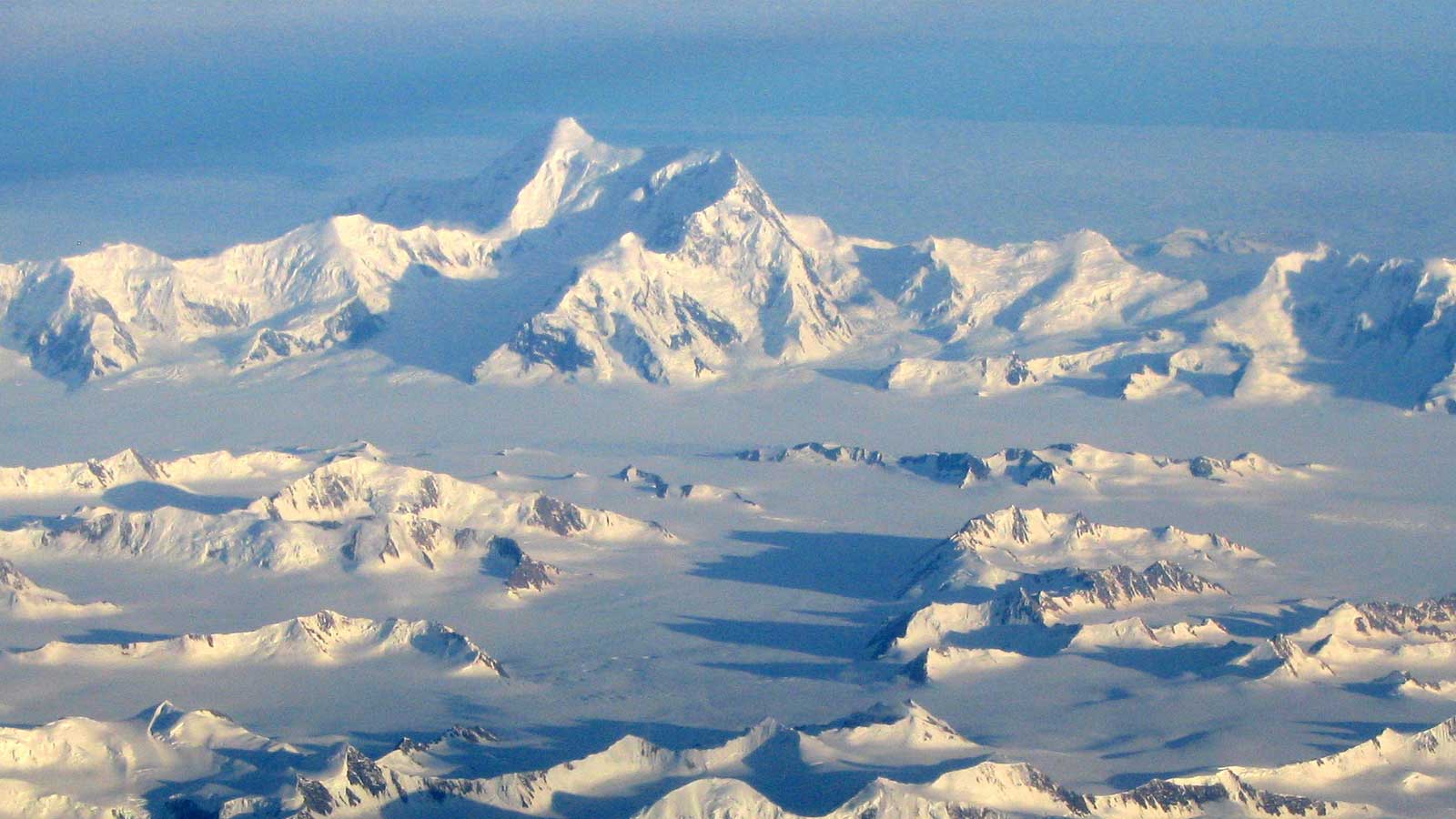 Wrangell St. Elias from the air