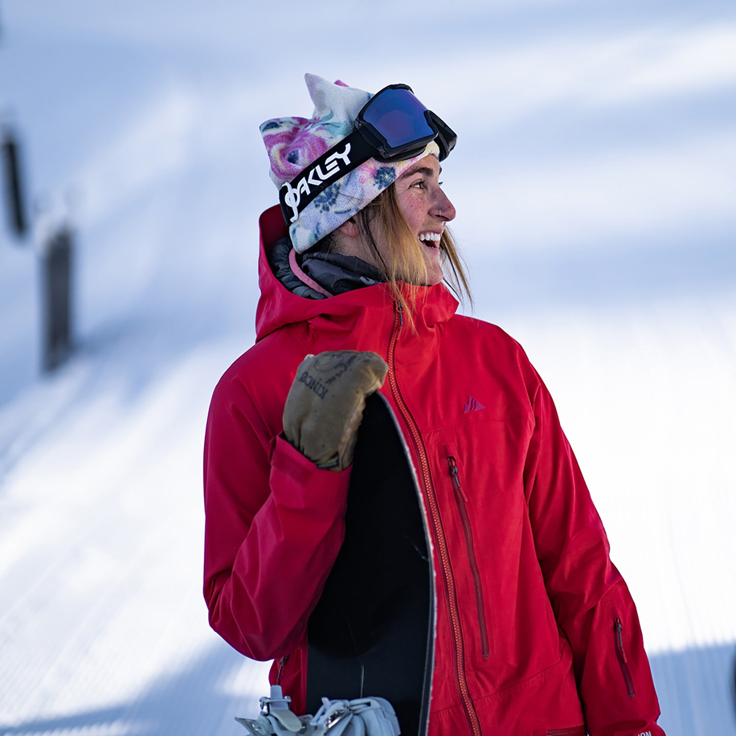 smiling in cherry red womens sickbird suit