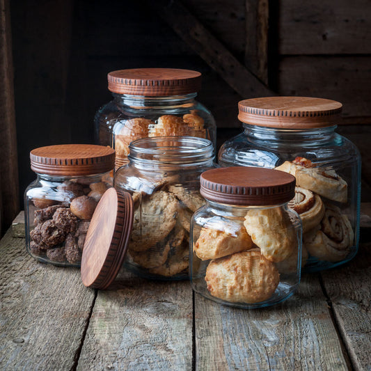 Wood Mason Jar Lids - Set of 2 – HeritageHome