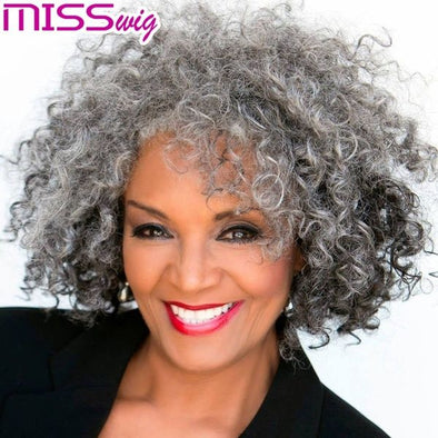 gray wigs african american