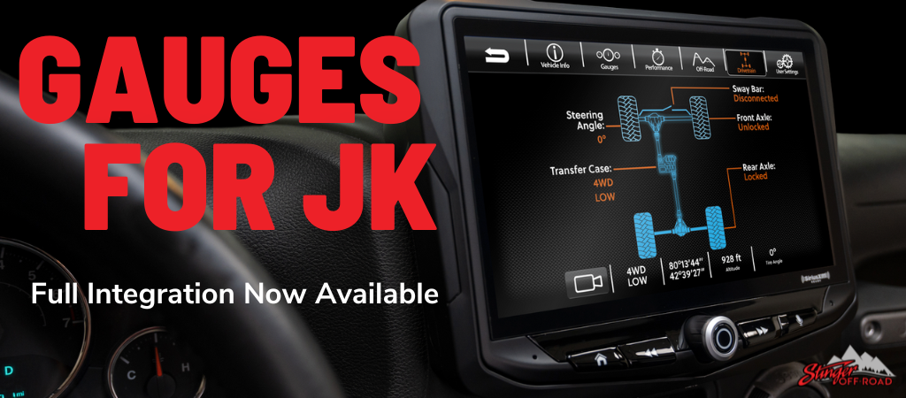 Gauges For Jeep JK's – Stinger Off-Road – Jeep Audio And Electronics