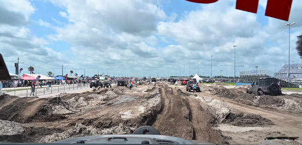 jeep beach obstacle course