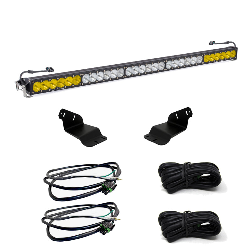 KC Hilites Gravity LED Pro 6 39 Bumper Light Bar Kit, 21+ Ford Bronco